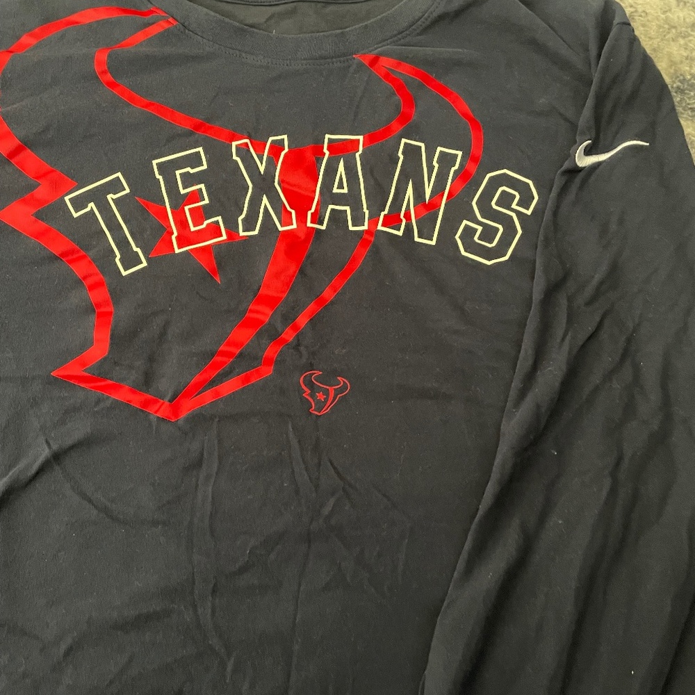 Women’s Houston Texans long sleeve Nike dri fit